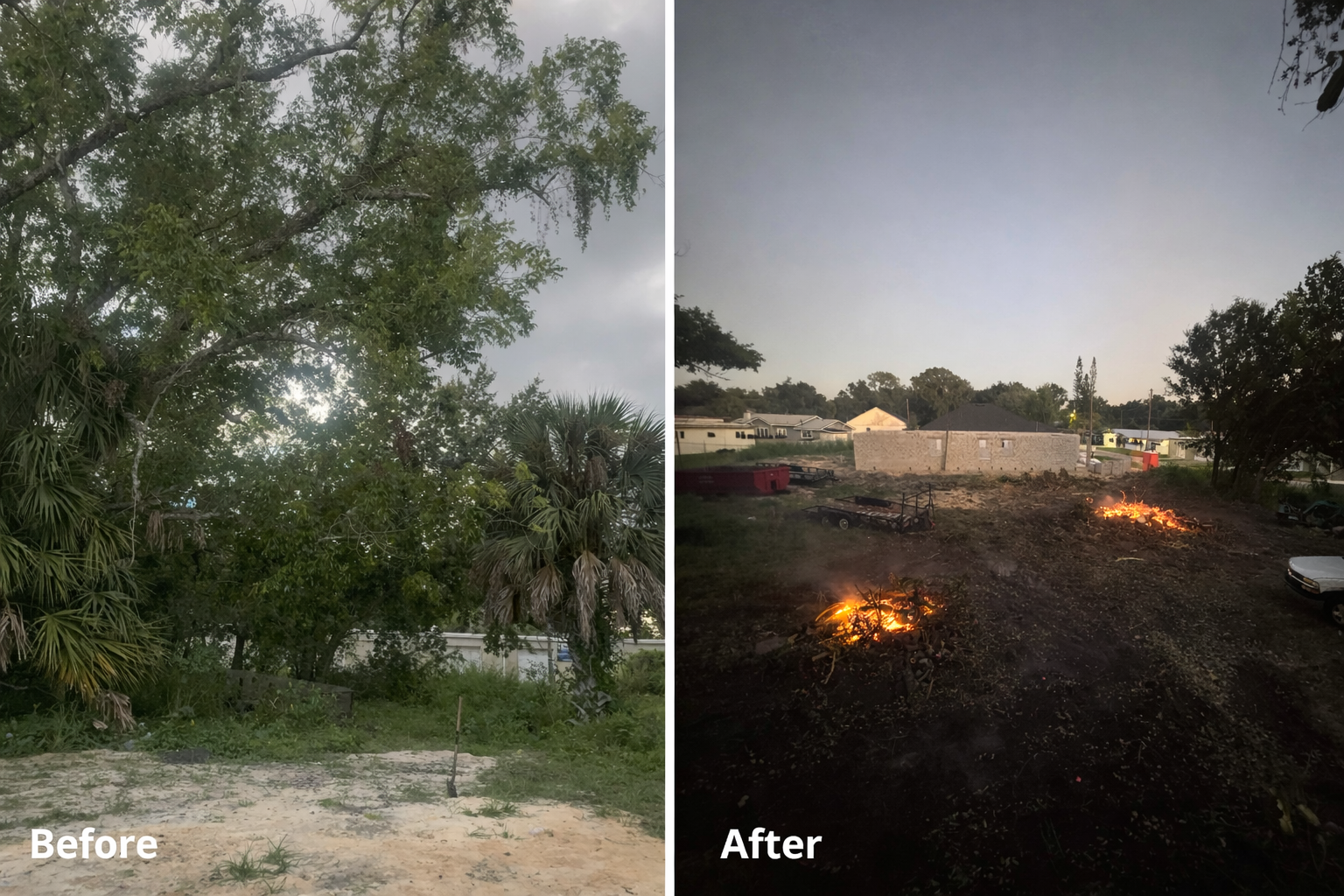 Storm cleanup and debris removal